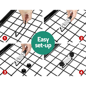 Universal Car Roof Rack Basket | 123 cm | Steel