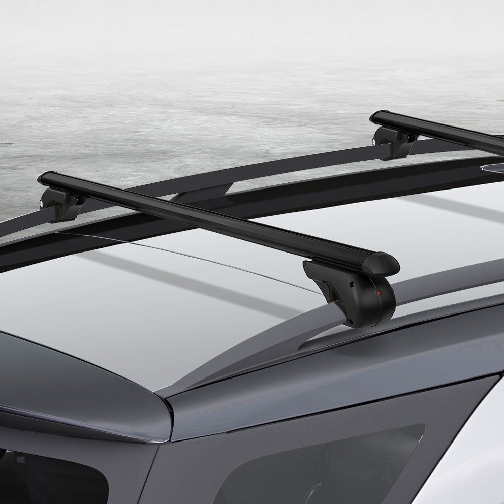 Universal Car Roof Rack Cross Bars, 1080mm Aluminium, 90kg Load Capacity