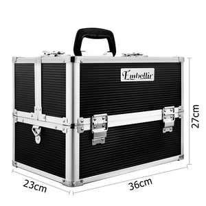 Makeup Case | Embellir Portable Cosmetic Beauty | Black