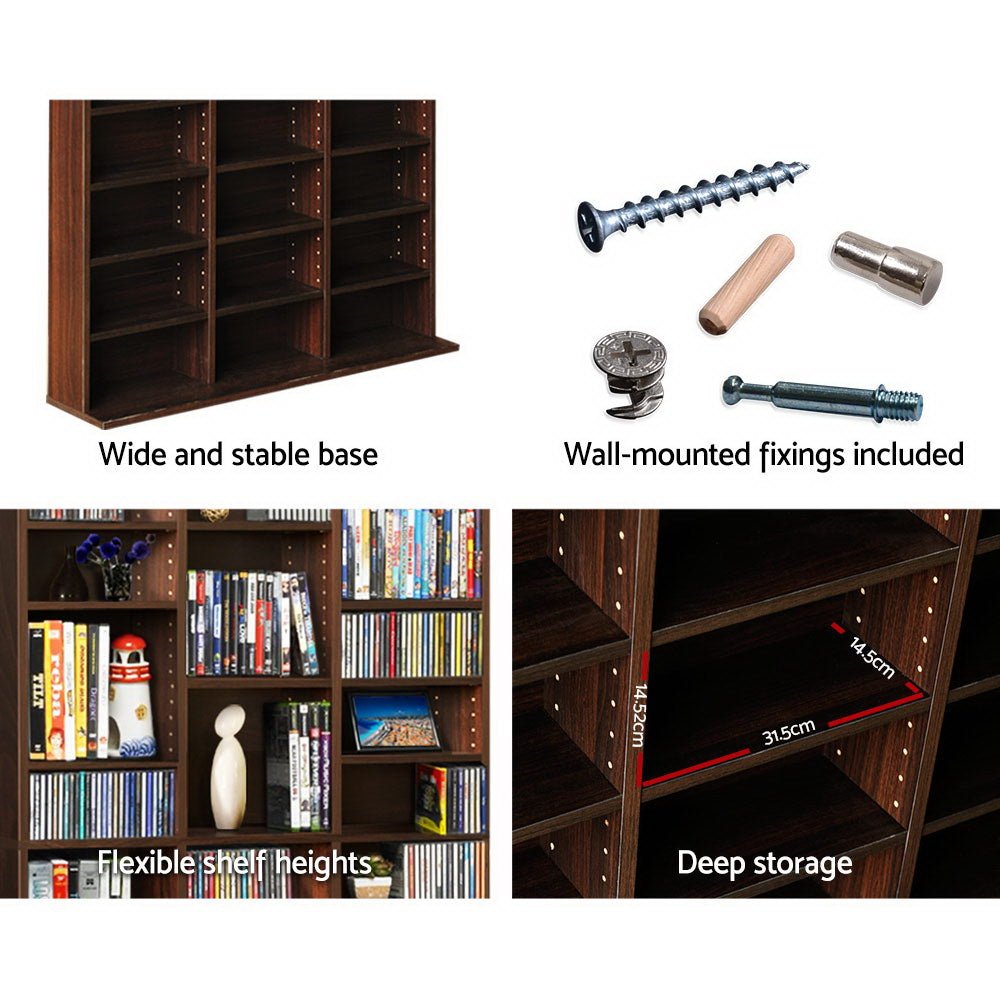 Adjustable Book Storage Shelf