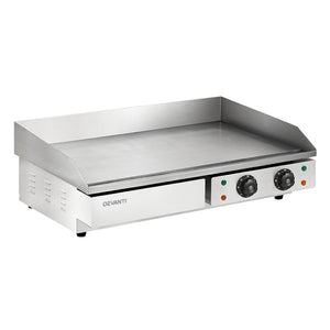 Electric Griddle BBQ Grill | Commercial | Hot Plate | Stainless Steel | 4400W