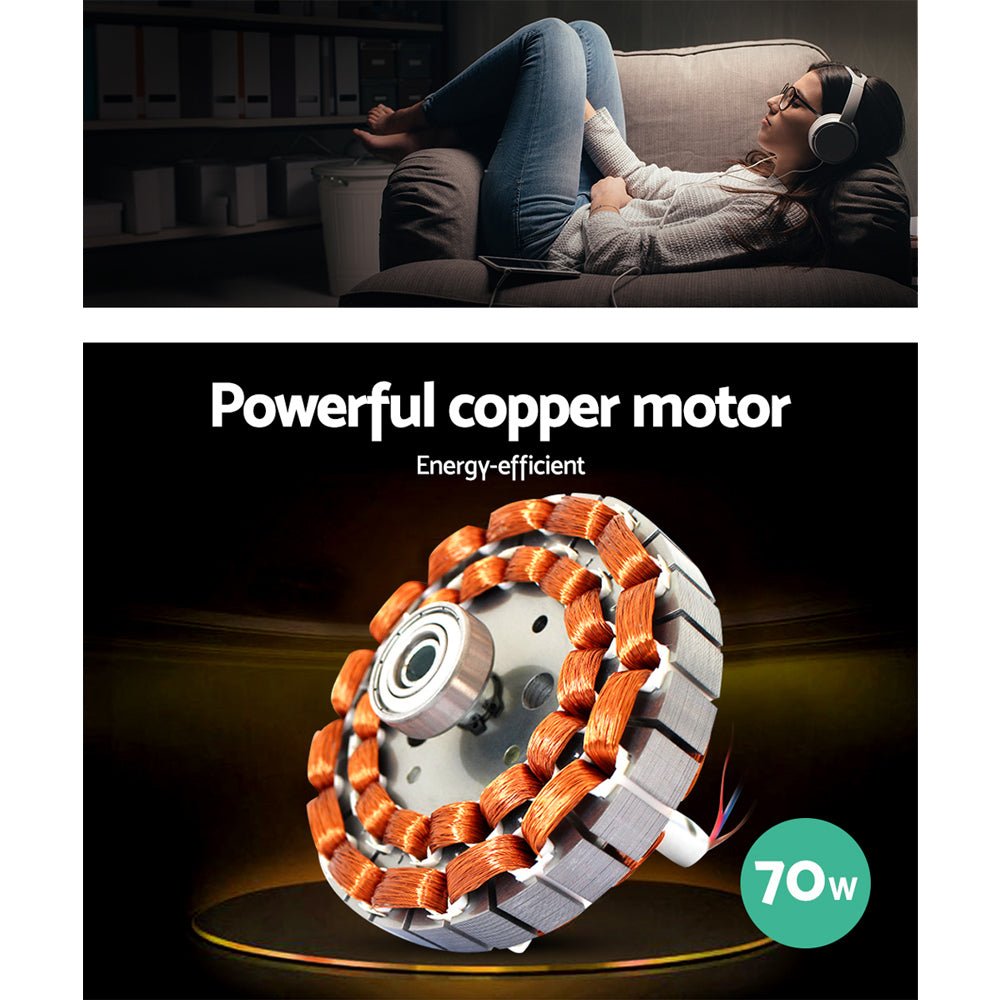 52'' Ceiling Fan w/Light & Remote | Silver