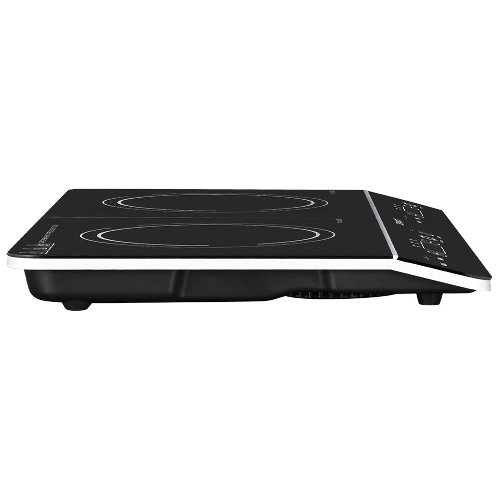 Devanti Electric Induction Cooktop | 60cm Portable Kitchen Ceramic Glass Cooker