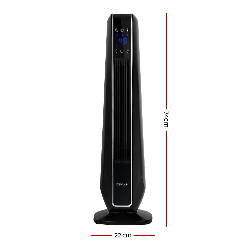Portable Oscillating Electric Ceramic Heater