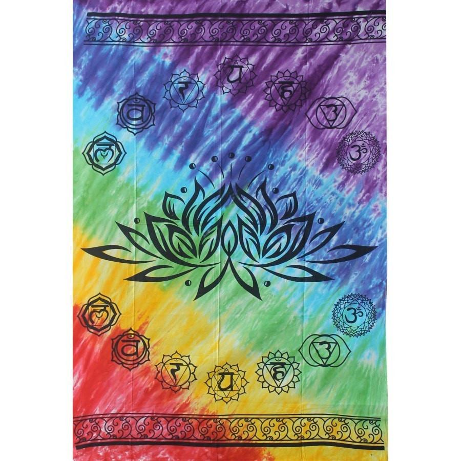 Chakra Lotus Tapestry
