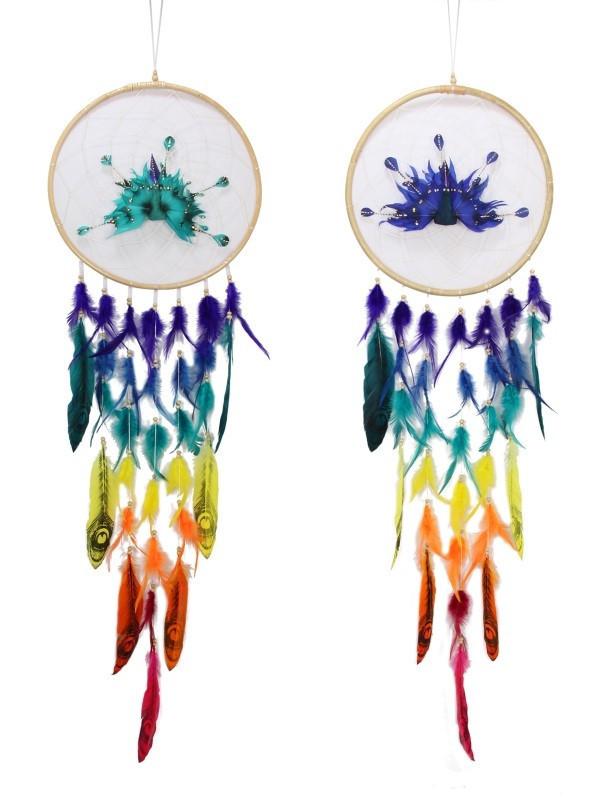 Colourful Dream Catcher - Peacock