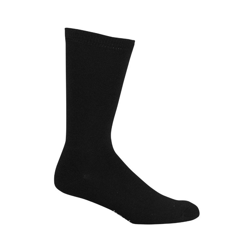 Comfort Business Black Bamboo Socks - Men's 6-10