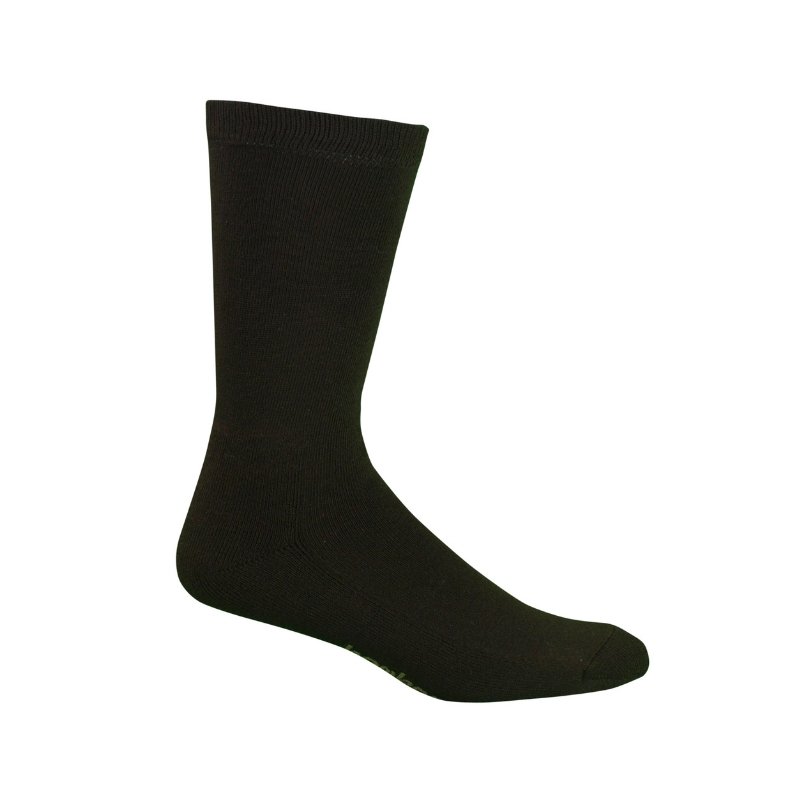 Comfort Business Chocolate Bamboo Socks - Men's 6-10