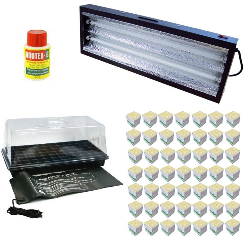 Complete Propagation Kit - T5 Fluorescent - For Seeds + Smaller Plants