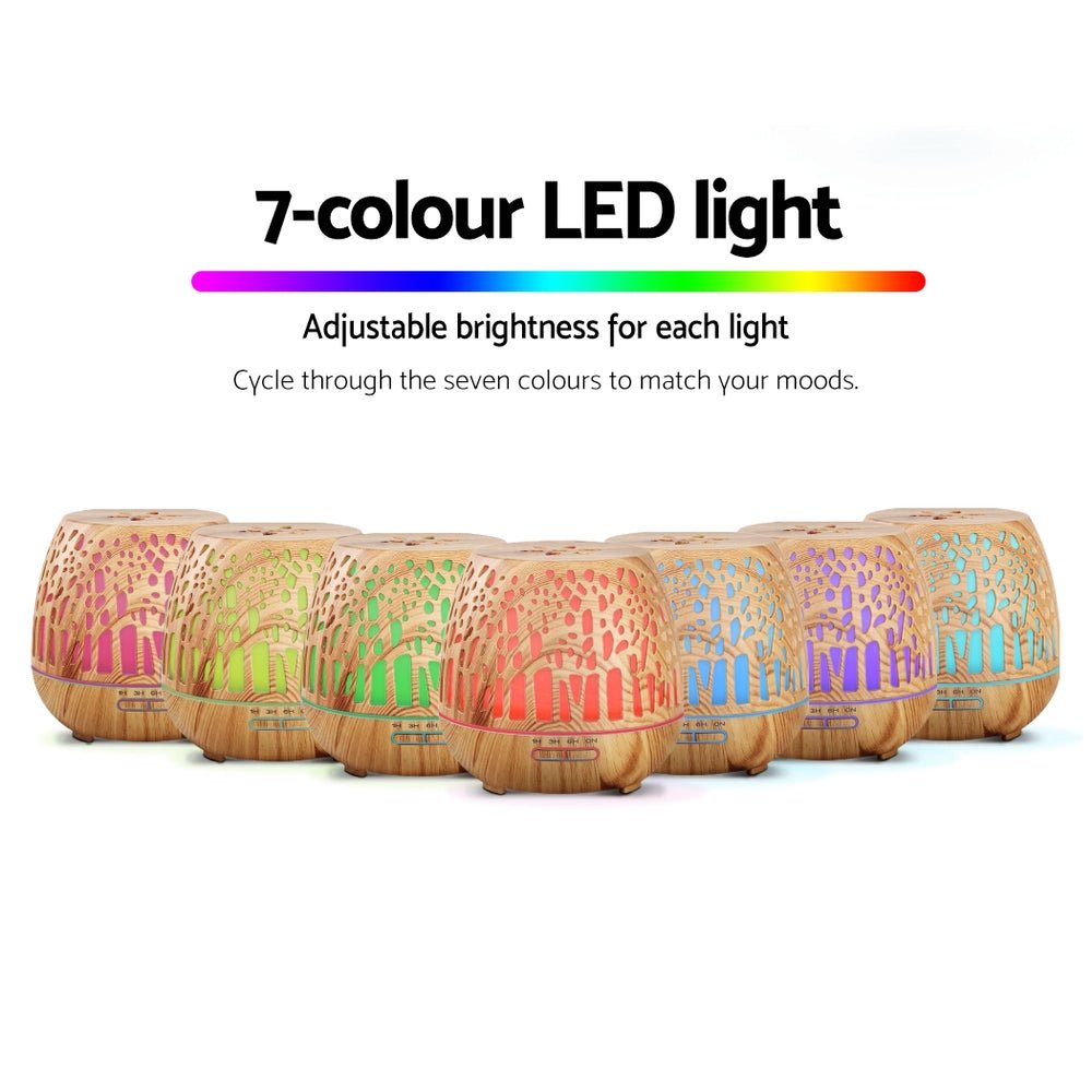 400ml Aromatherapy Humidifier / Diffuser With Remote