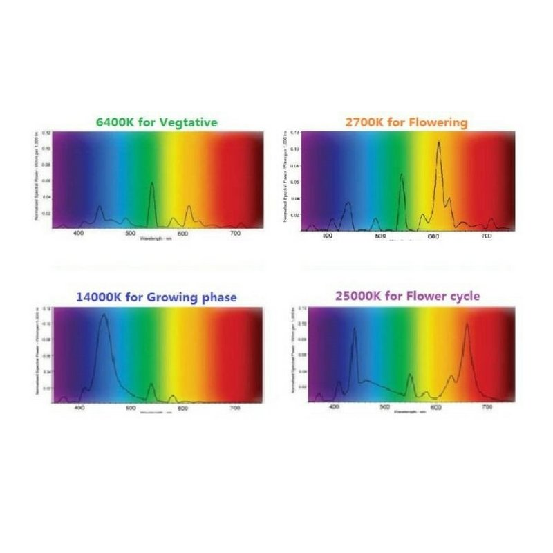 Energy Saving CFL Grow Lamp - 130W - 6400K
