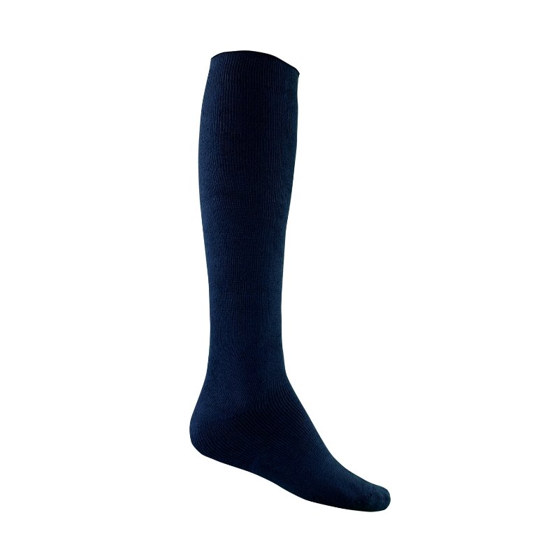 Extra Long Thick Navy Bamboo Socks - Men's 4-6