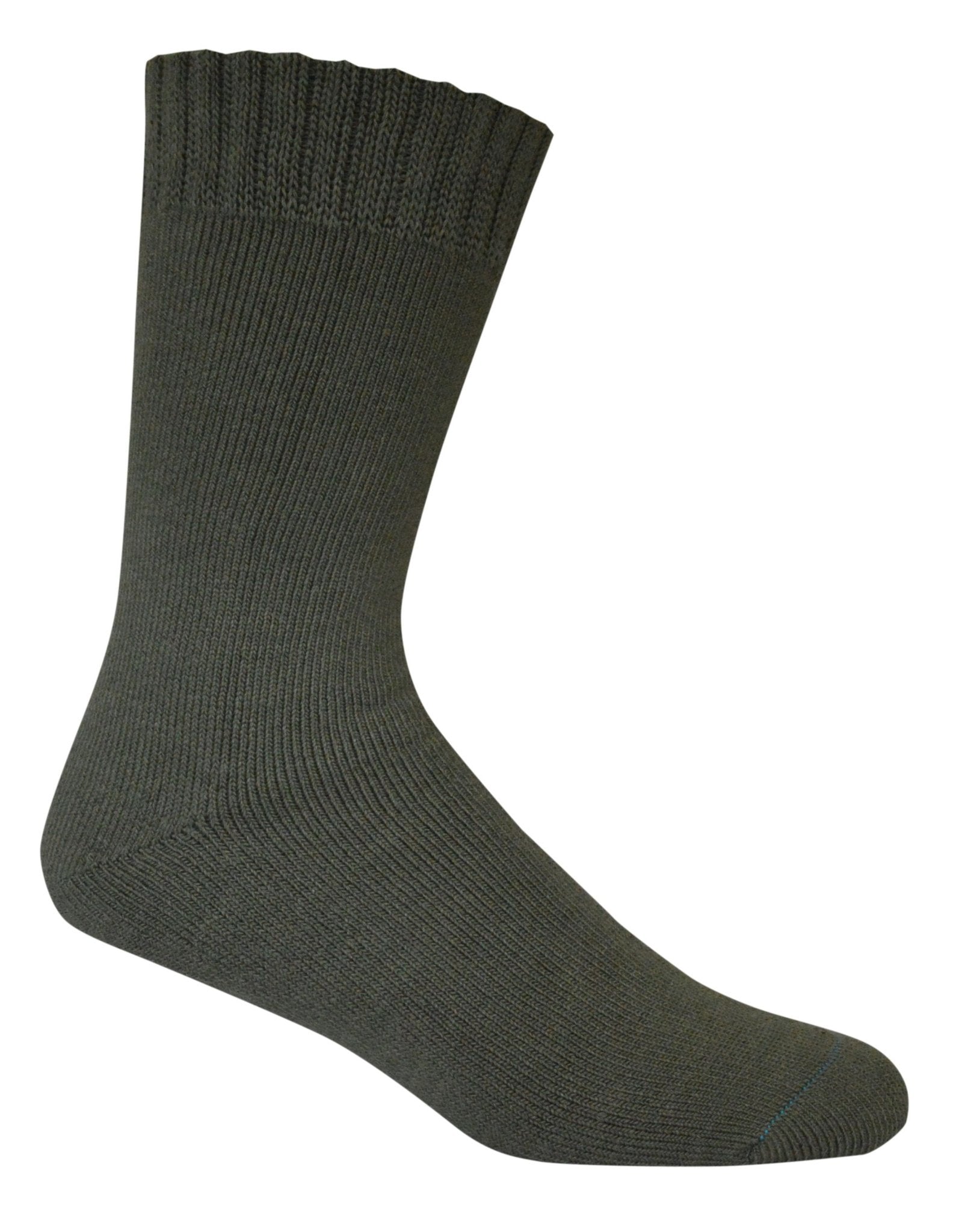 Extra Thick Army Green Bamboo Socks