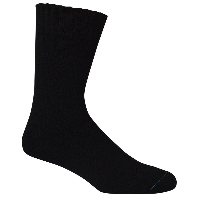 Extra Thick Black Bamboo Socks