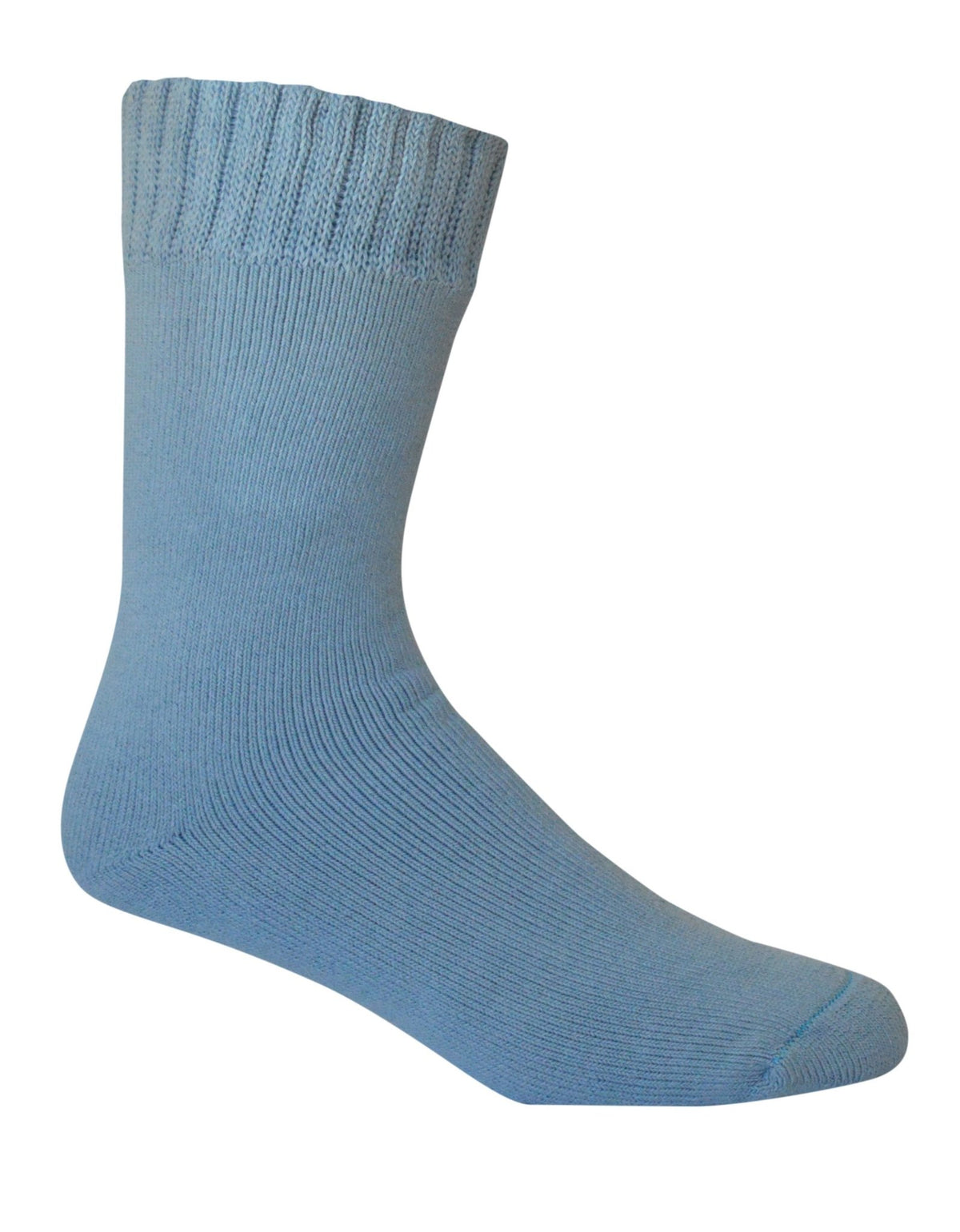 Extra Thick Sky Blue Bamboo Socks - 3 Pack
