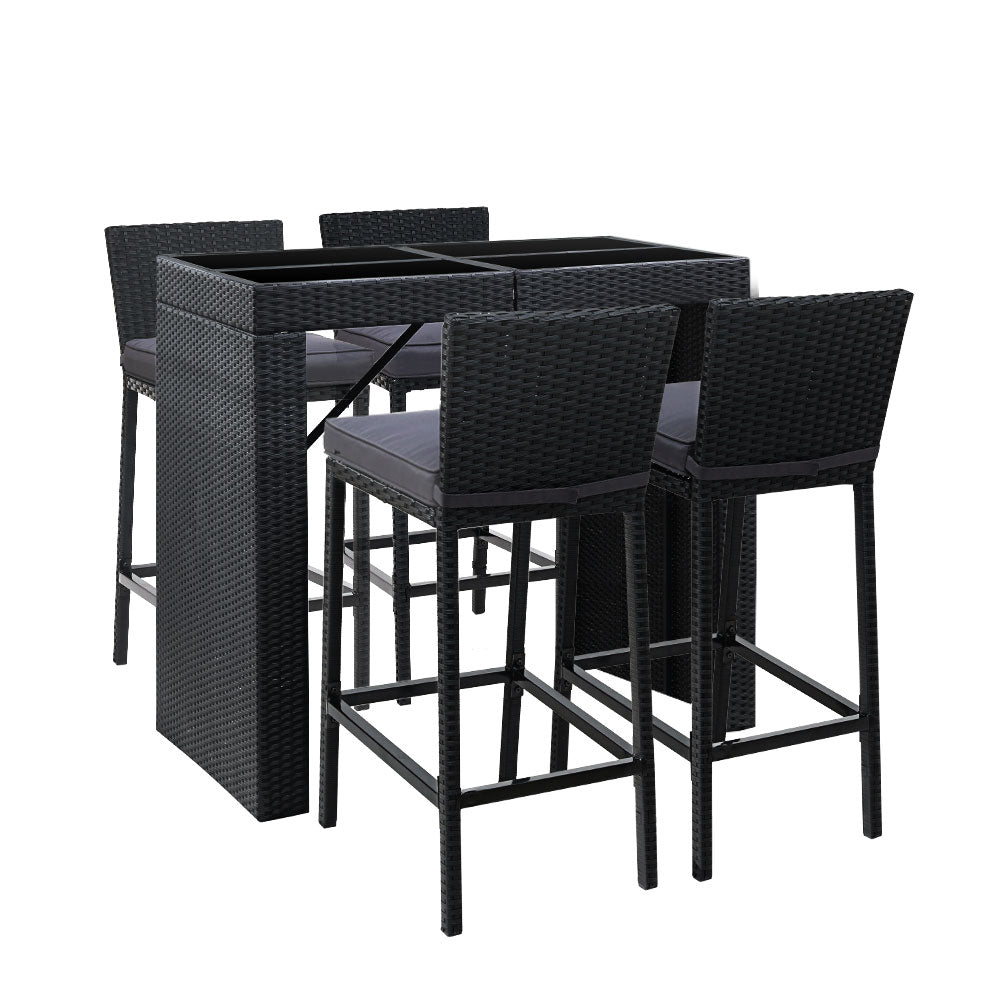 Family Outdoor Dining Set - Chairs + Table
