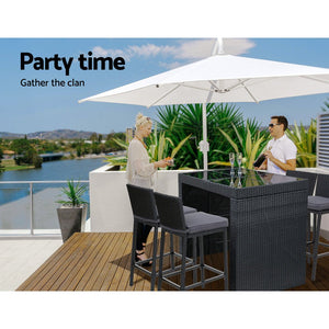 Family Outdoor Dining Set - Chairs + Table