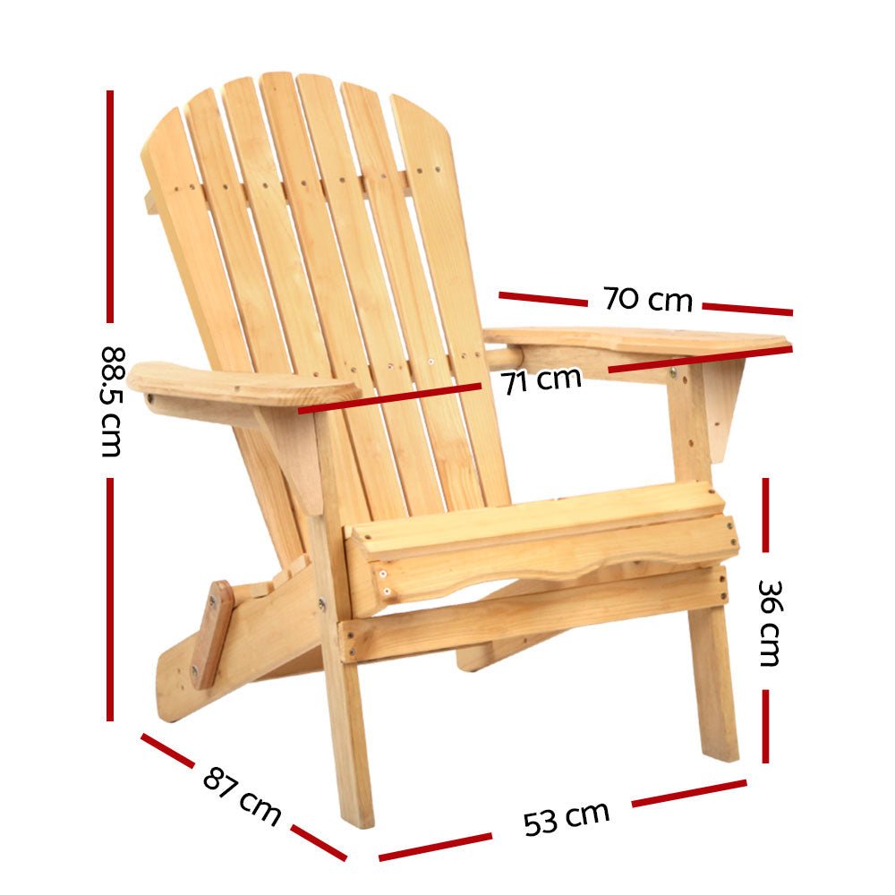 Outdoor Wooden Chair