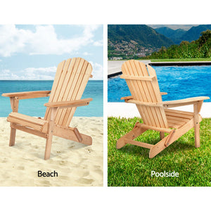 Wooden Beach Chairs / Sun Lounges