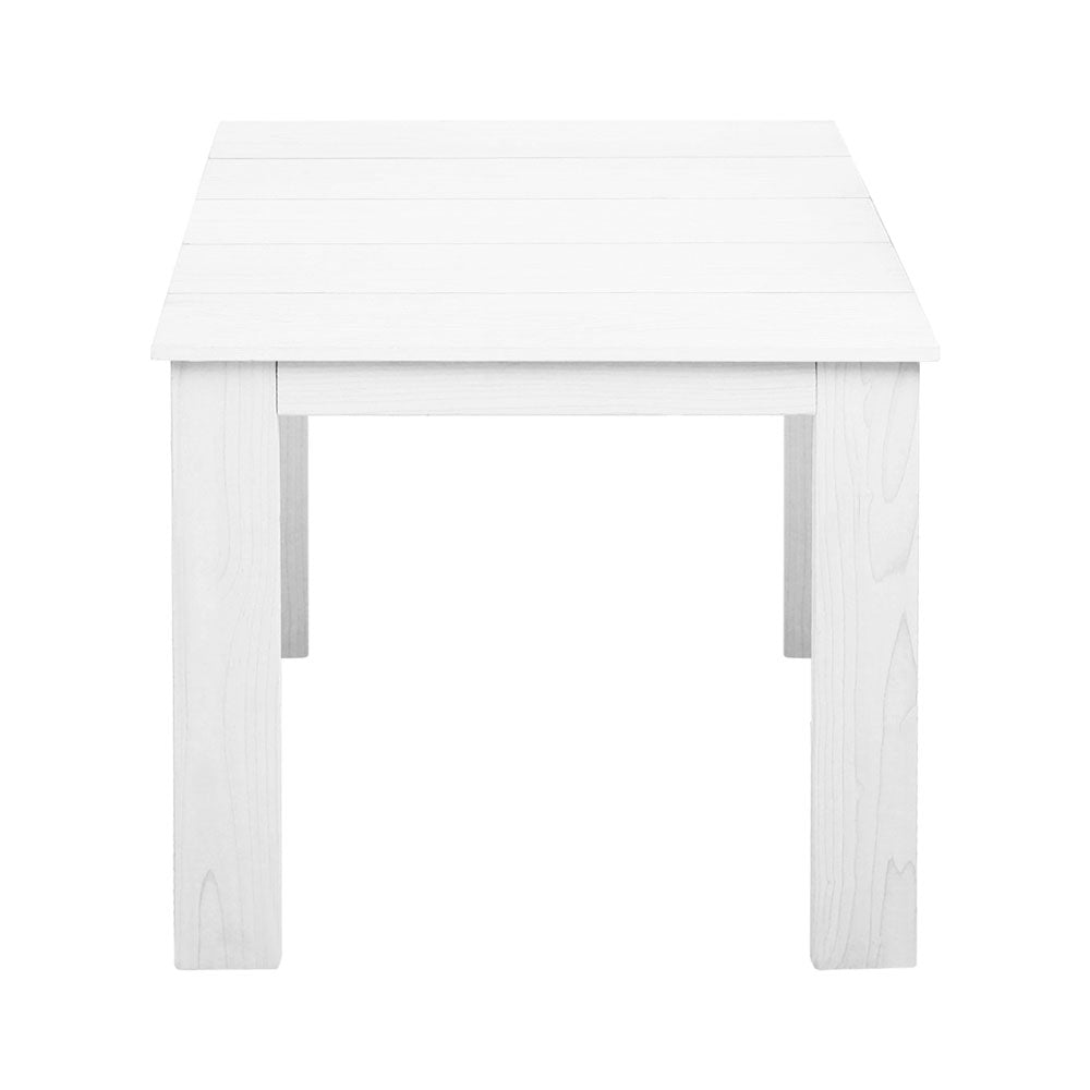 White Outdoor Beach Designed Table
