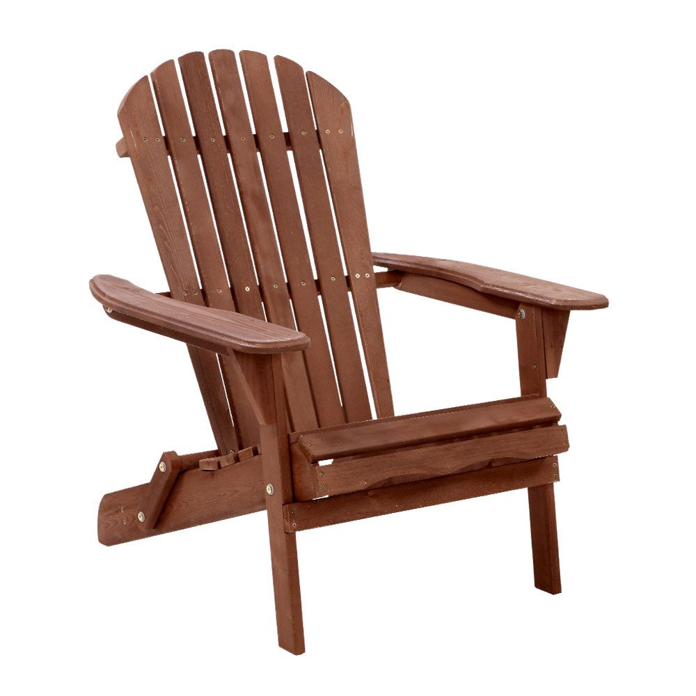 Outdoor Wooden Beach Styled Chair