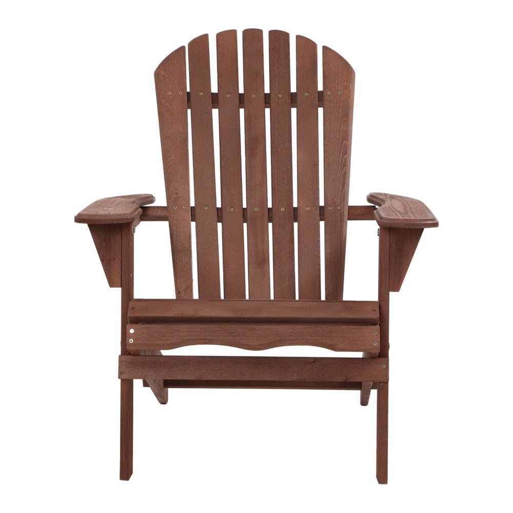 Outdoor Wooden Beach Styled Chair
