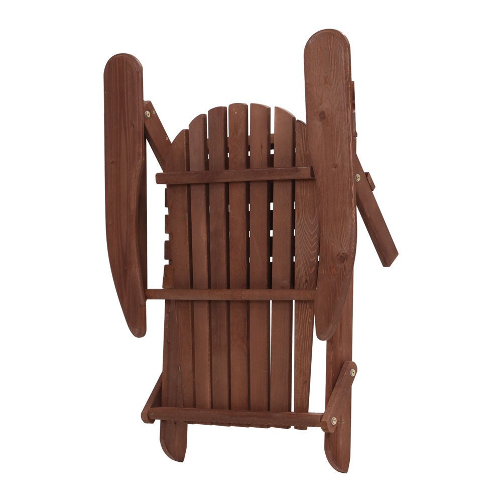 Outdoor Wooden Beach Styled Chair