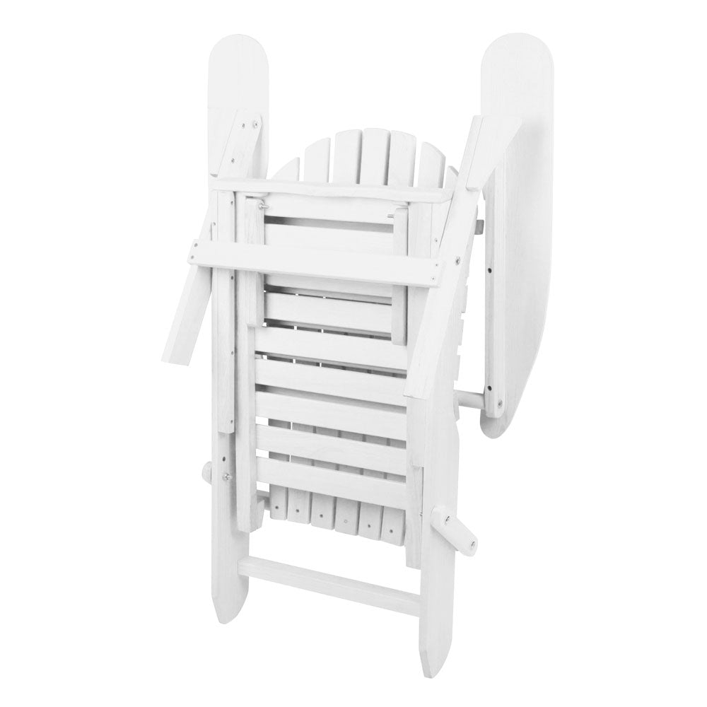 White Beach Chair