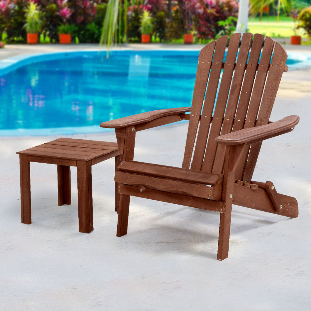 Foldable Beach Styled Outdoor Chair
