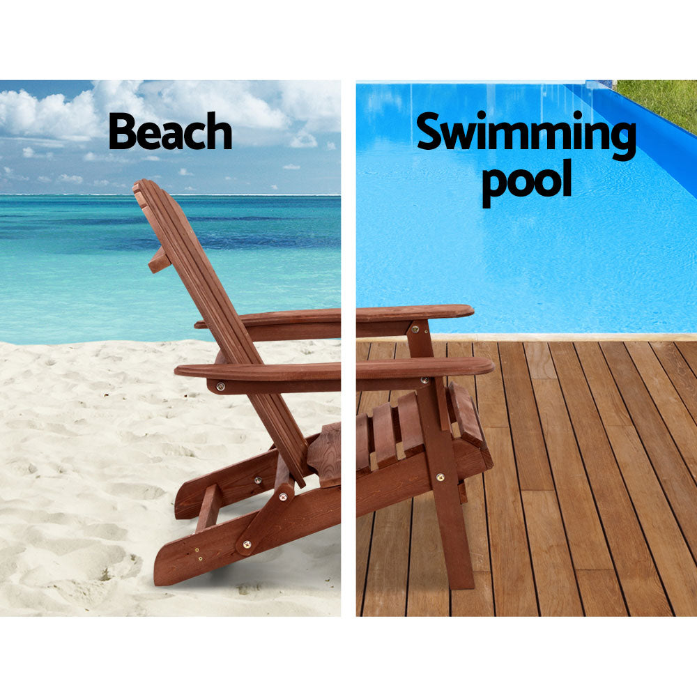 Foldable Beach Styled Outdoor Chair
