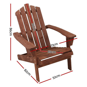 Outdoor Brown Sun Lounge Chair