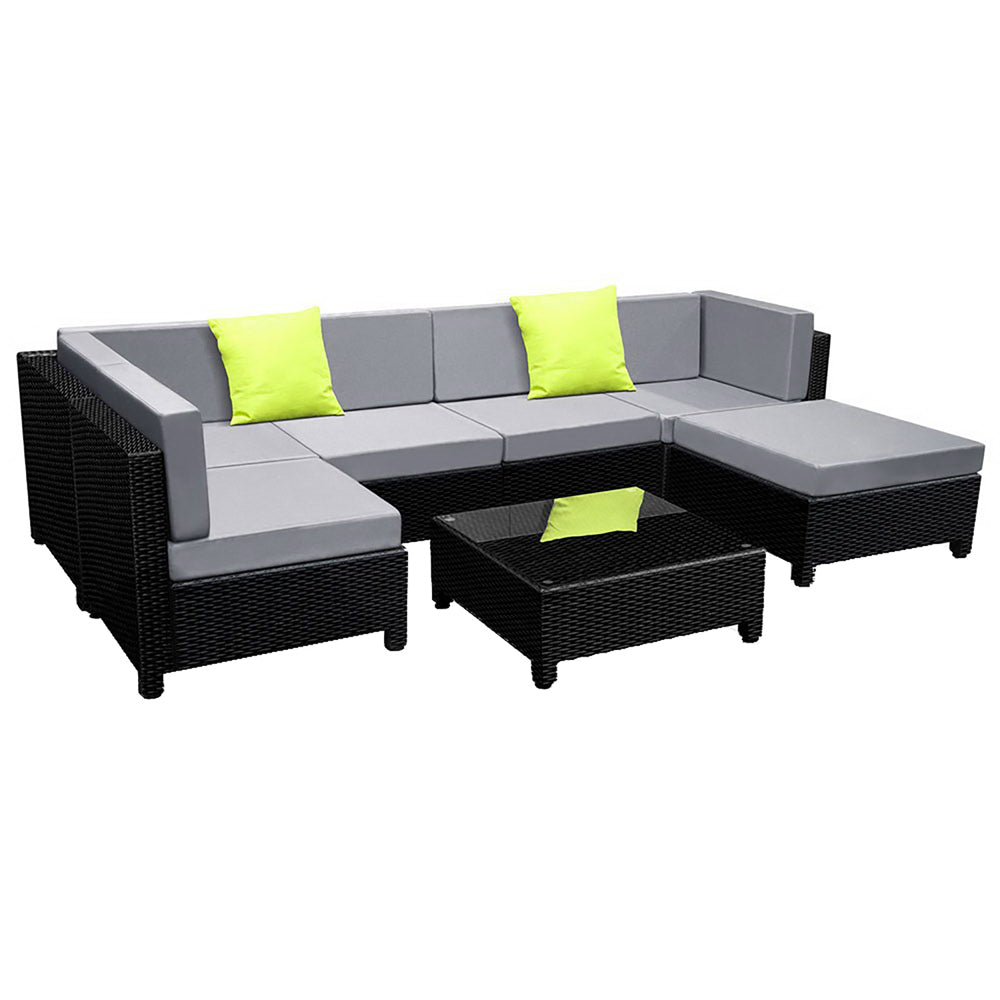 Large 7PCS Sofa Set For Outdoors / Patio