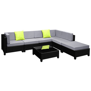 Large 7PCS Sofa Set For Outdoors / Patio