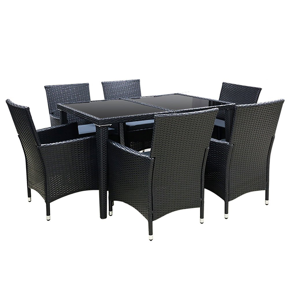 Outdoor 7pcs Dining Set