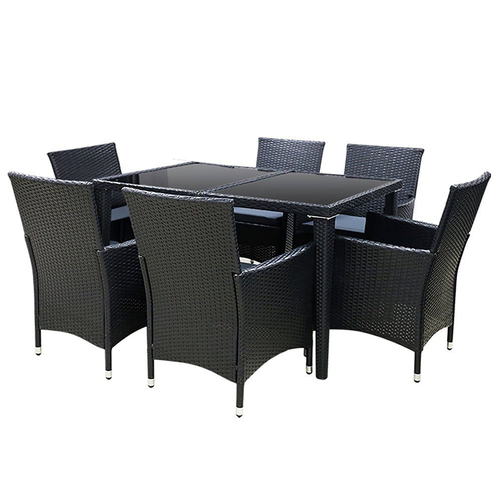 Outdoor 7pcs Dining Set