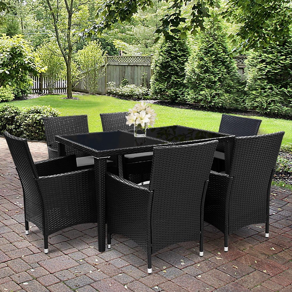 Outdoor 7pcs Dining Set