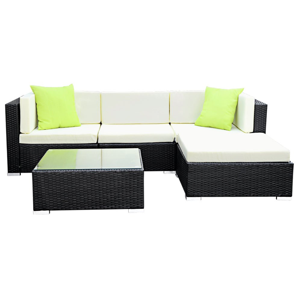 Comfortable 5 PCS Family Sofa Set