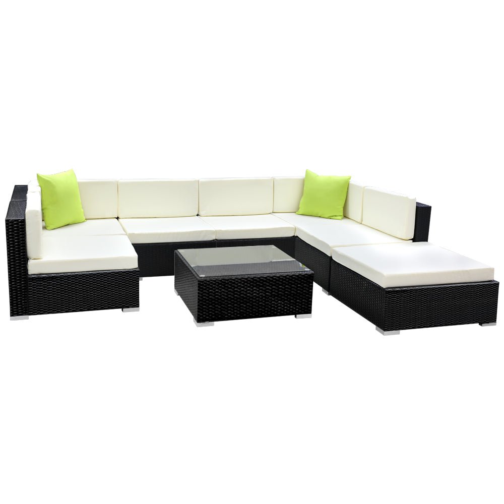 Large 8PCS Outdoor Sofa Set For Patio