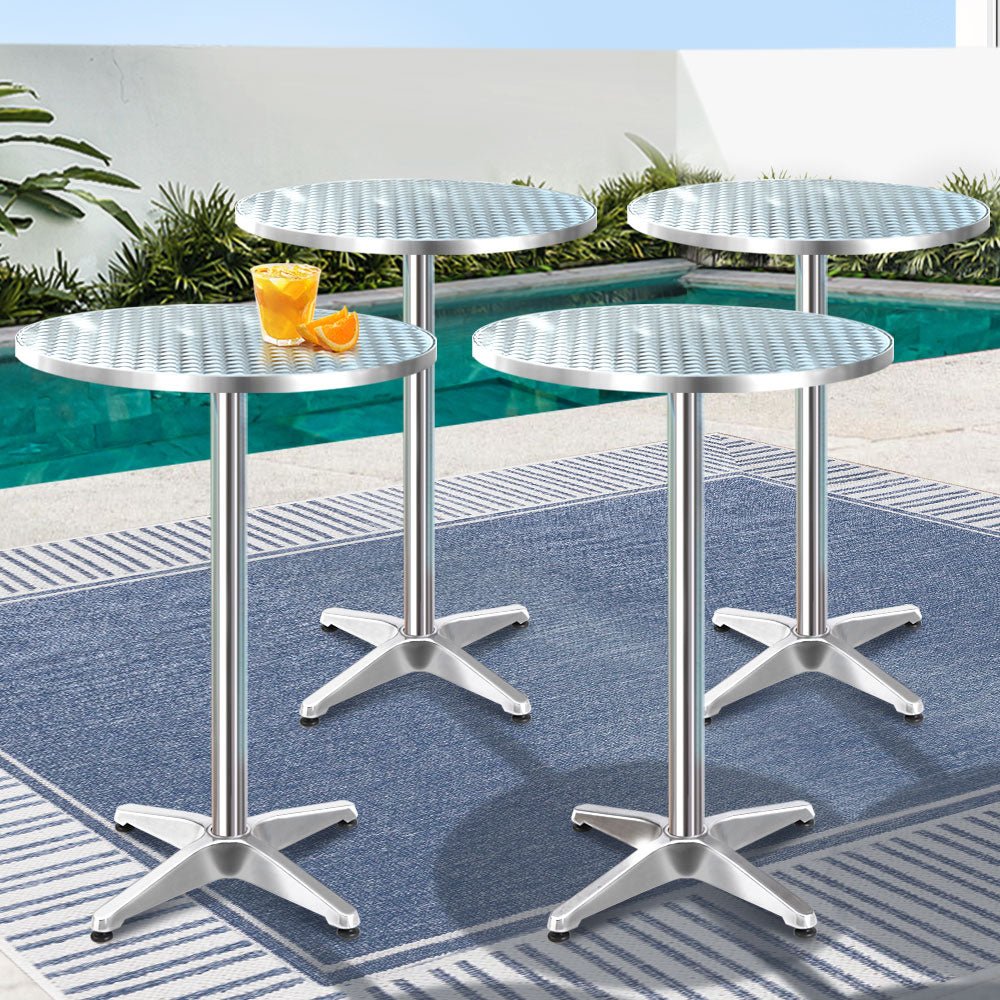 4pcs Outdoor Bar Table Set