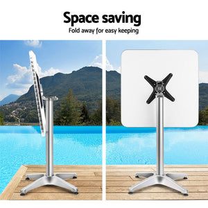 Adjustable Aluminum Bar Table