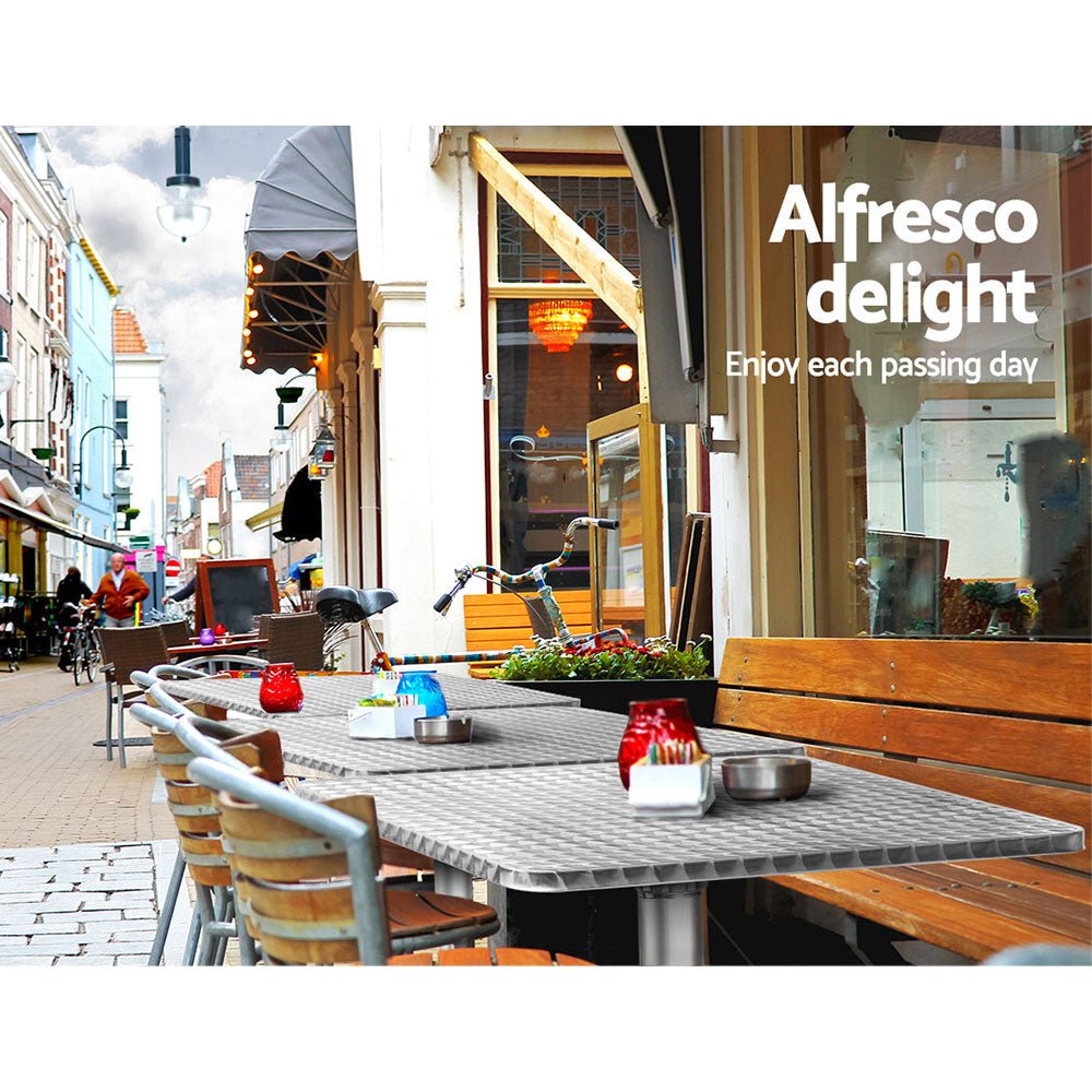 Adjustable Aluminum Bar Table