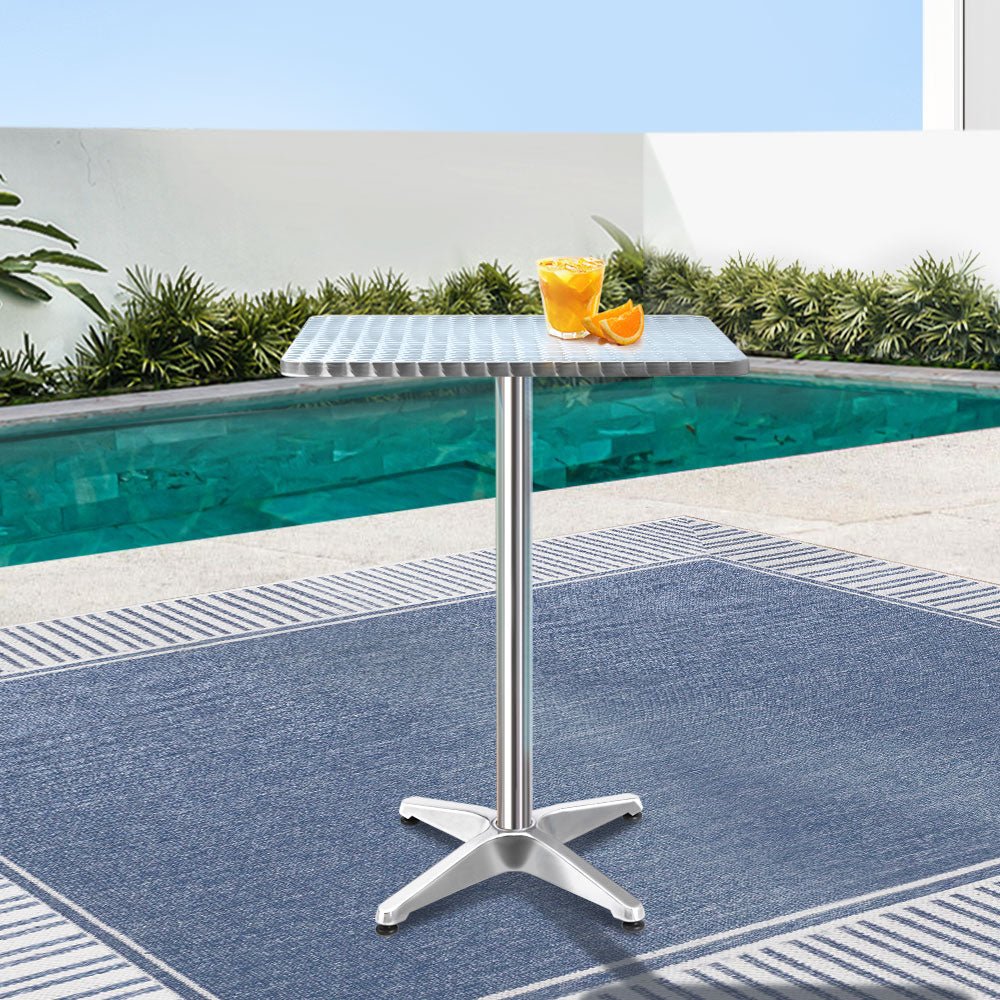 Adjustable Aluminum Bar Table