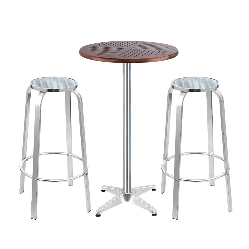 Outdoor Bistro Bar Table And Chair Set