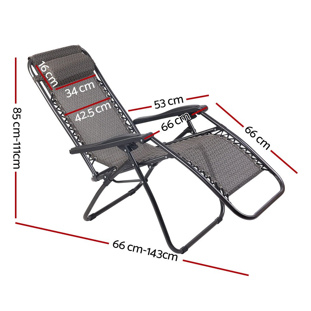 Zero Gravity Chair Set - Reclining Chair For Outdoor s