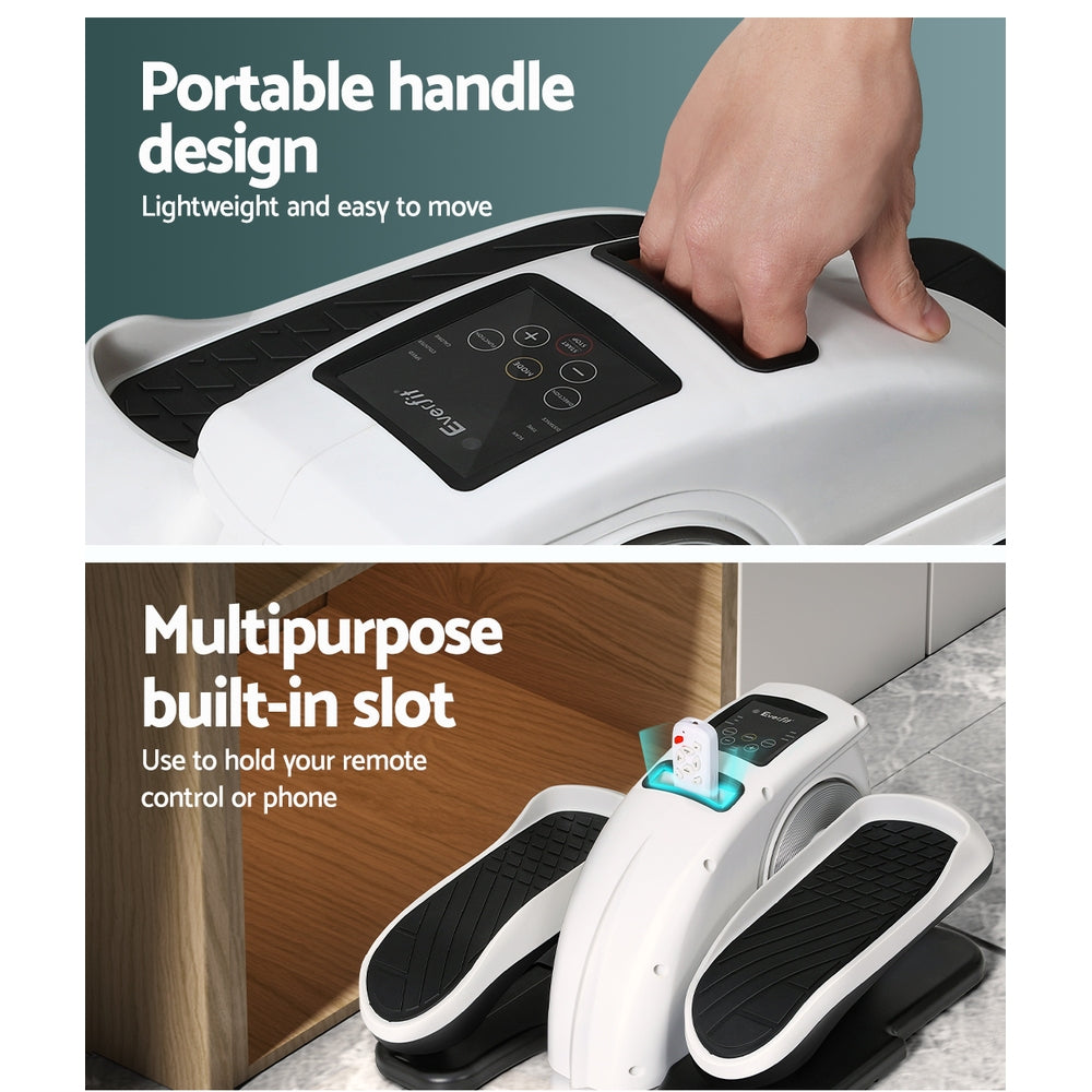 Everfit 50W Automatic Pedal Exercise Bike Elliptical Machine Stepper Trainer