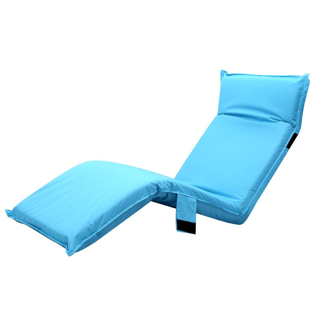 Adjustable Blue Beach Pool Lounger