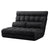 2-seater Folding Floor Charcoal Sofa Bed