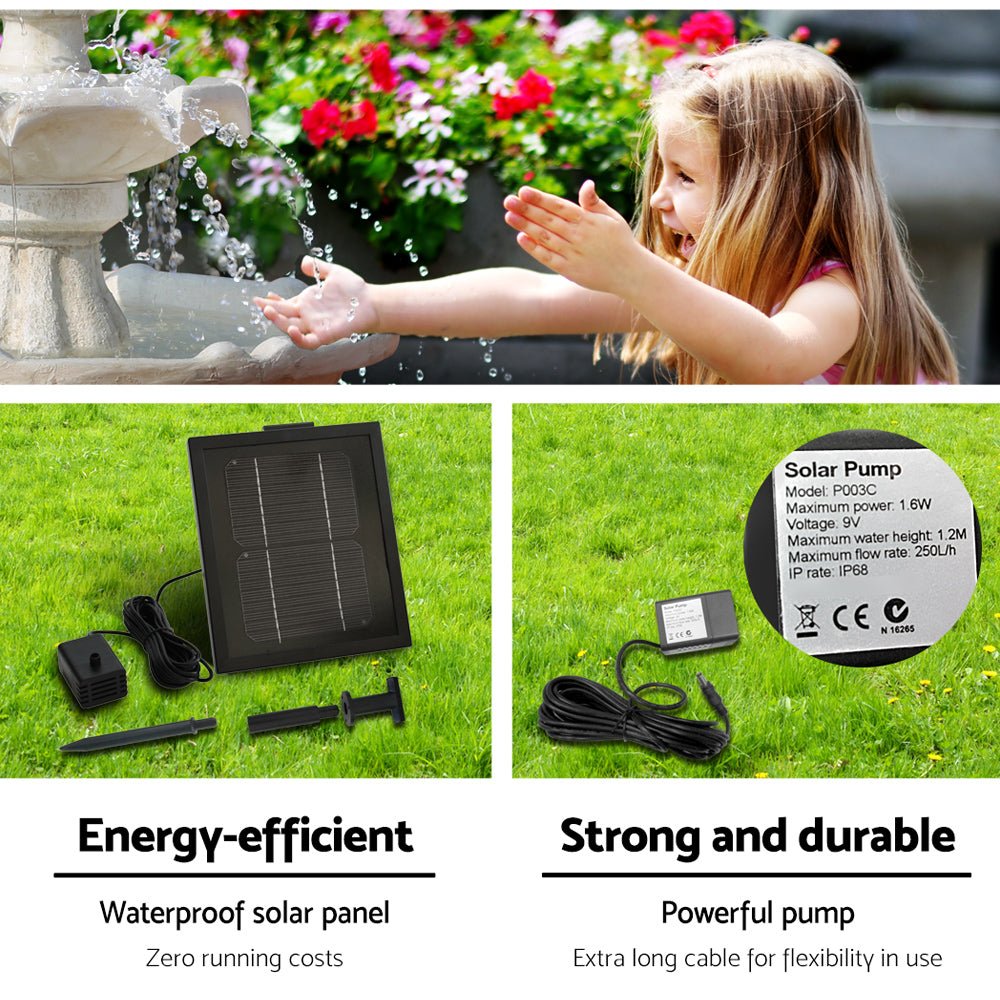 Ivory 3 Level Garden Fountain