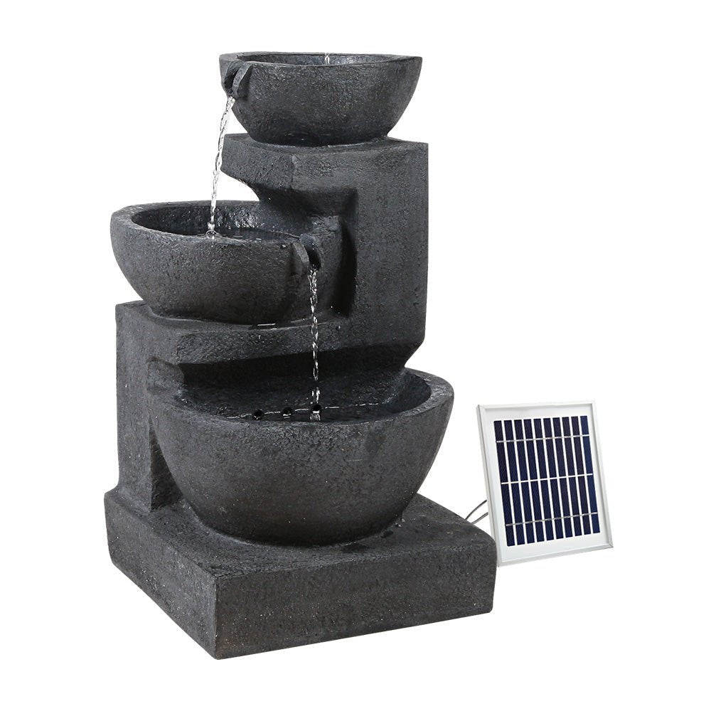 Garden Fountain with LED Light Feature