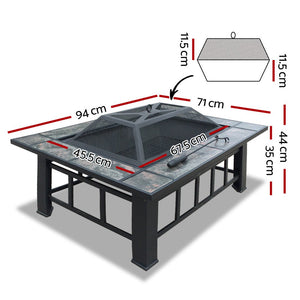 Fire Pit / Grill Stove Table